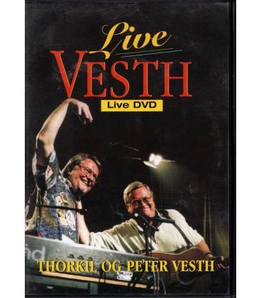 Peter Vesth - Live Vesth - DVD - BRUGT