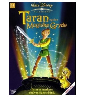 Taran Og Den Magiske Gryde - Disney Klassiker - Guldnummer 25 - DVD - BRUGT