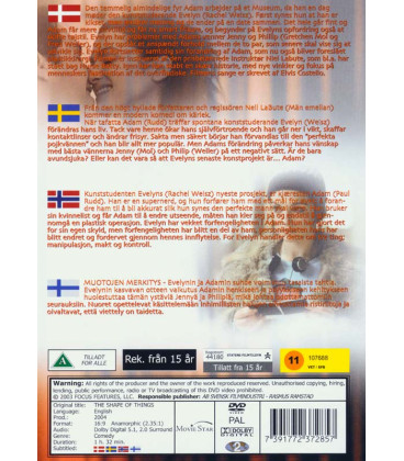 The Shape Of Things - DVD - NY i folie