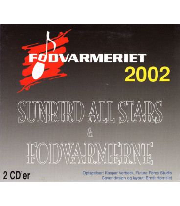 Sunbird All Stars & Fodvarmerne - 2 CD - BRUGT
