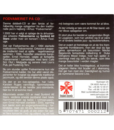 Sunbird All Stars & Fodvarmerne - 2 CD - BRUGT