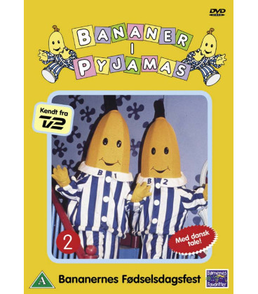 Bananer i pyjamas 02: Bananernes fødselsdagsfest - DVD - BRUGT