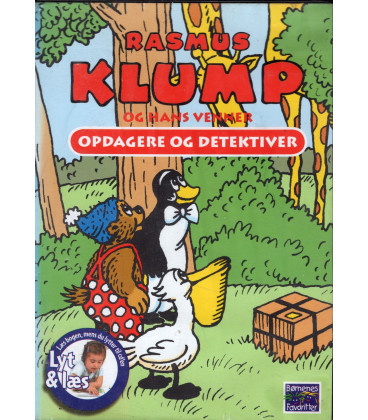 Rasmus Klump og hans venner - opdagere og detektiver - DVD - BRUGT
