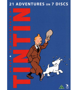 Tintin: Komplet - Alle 21 Historier - 7 DVD - BRUGT