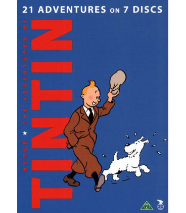 Tintin: Komplet - Alle 21 Historier - 7 DVD - BRUGT