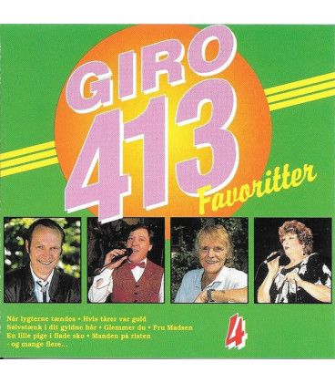 Giro 413 Favoritter 4 - CD - BRUGT