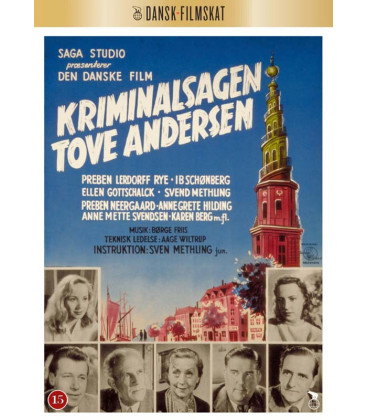 Kriminalsagen Tove Andersen - DVD - BRUGT