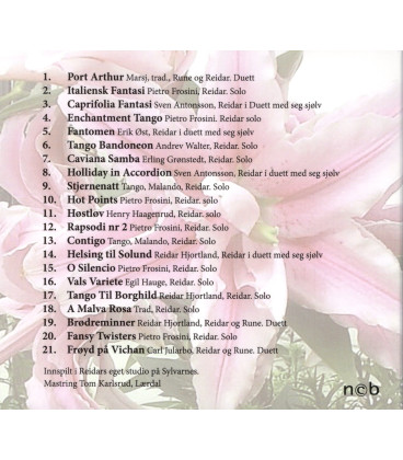 Reidar & Rune Hjortland 2019 - CD - BRUGT