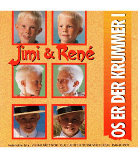 Jimi & René – Os Er Der Krummer - CD - BRUGT