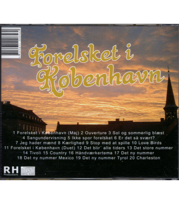 Forelsket i København - Blå - CD - BRUGT