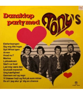 Tony's – Dansktop Party Med Tony's - CD - NY i folie