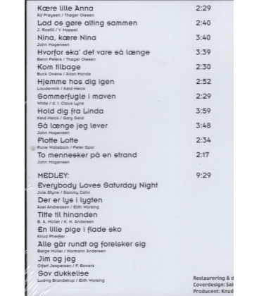 Tony´s - Til Party på Bromølle Kro 1 - CD - NY i foie