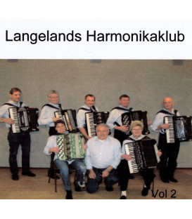 Langelands Harmonikaklub vol. 2 - CD - BRUGT