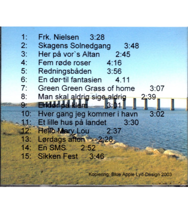 Langelands Harmonikaklub vol. 1 - CD - BRUGT