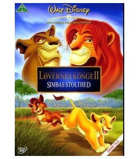 Løvernes konge II: Simba's stolthed - Disney - DVD - BRUGT