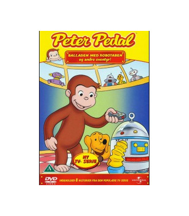 Peter Pedal: Balladen Med Robotaben - DVD - BRUGT