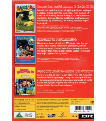 DVD Boks Med DRs Elskede Figurer 6 - 3 DVD - BRUGT
