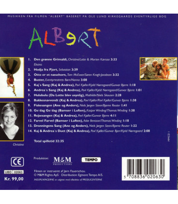 Albert - Den grønne Grimaldi - CD - BRUGT