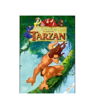 Tarzan - Disney Klassiker (Ældre Udgave Uden Guldnummer) - DVD - BRUGT