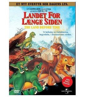 Landet For Længe Siden (The Land Before Time) - DVD - BRUGT