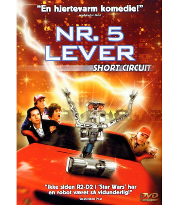 Nr. 5 lever - Short Circuit - DVD - BRUGT