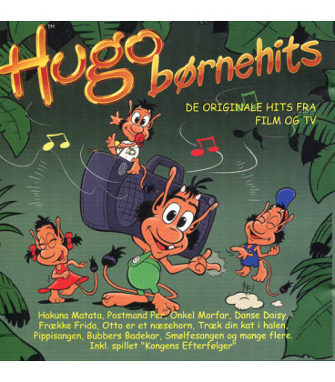 Hugo børnehits : de originale hits fra film og tv - CD - BRGT