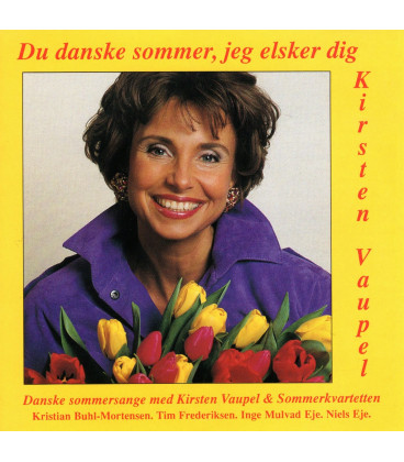 Kirsten Vaupel - Du danske sommer, jeg elsker dig - CD - BRUGT