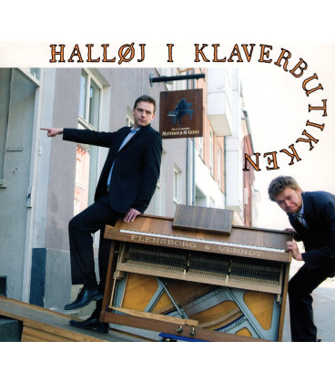 Flensborg og Venndt Duo - Halløj i klaverbutikken - CD - BRUGT