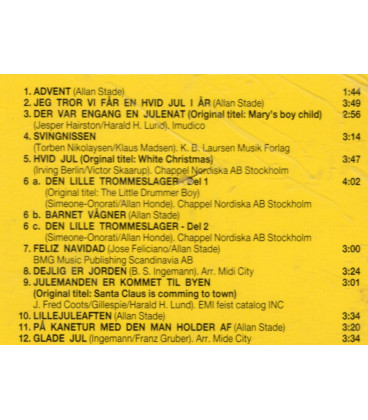 Carsten - Hvid jul - CD - BRUGT