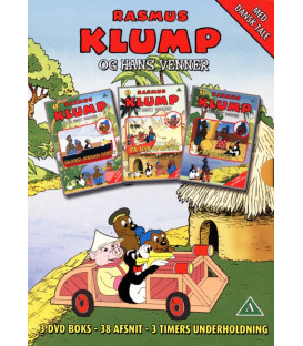 Rasmus Klump og hans venner - 3 DVD -BRUGT