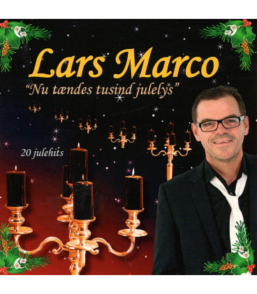 Lars Marco - Nu tændes tusind julelys - 20 julehits - CD - BRUGT