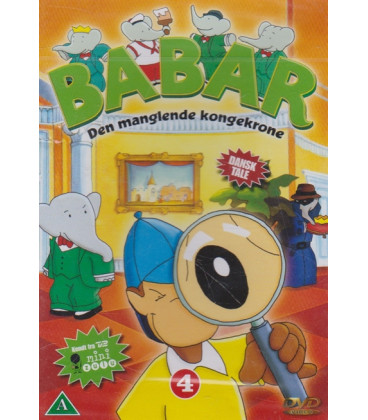 Babar 04: Den Manglende Kongekrone - DVD - BRUGT