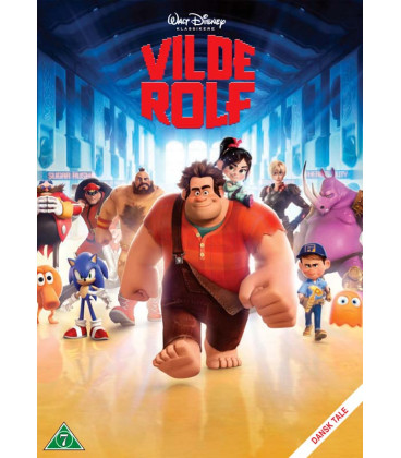 Vilde Rolf - Disney Klassiker - Guldnummer 51 - DVD - BRUGT