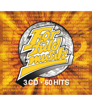 For Fuld Musik 2 - 3 CD - BRUGT