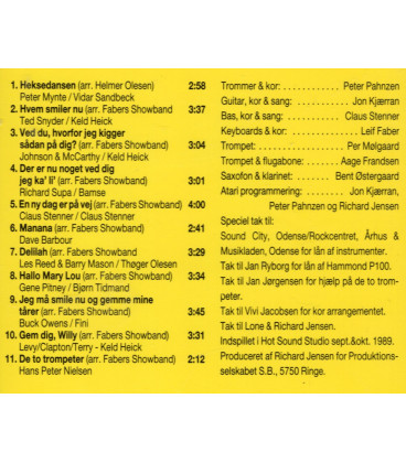 Leif Fabers Showband - Heksedansen - CD - BRUGT