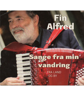 Fin Alfred Larsen – Sange Fra Min Vandring - Fra Land Og By - CD - BRUGT