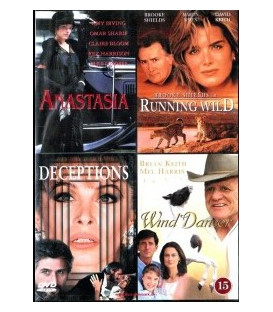 Anastasia + Deceptions + Running Wild + Wind Dancer (4 Film) - 2 DVD - BRUGT