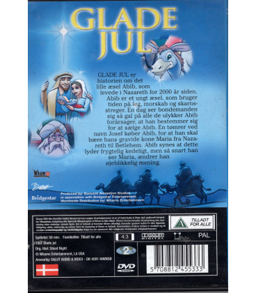 Glade Jul - Fortællingen Om Den Aller Første Juleaften - DVD - BRUGT