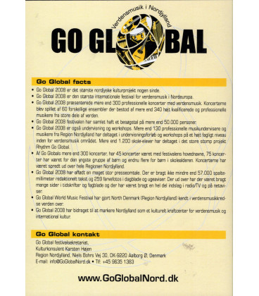 Go Global - Verdensmusikken i Nordjylland - 2 DVD - BRUGT