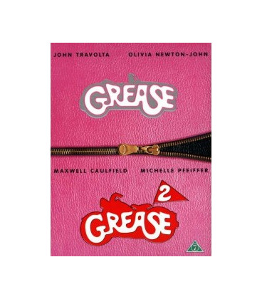 Grease + Grease 2 - 2 DVD - BRUGT