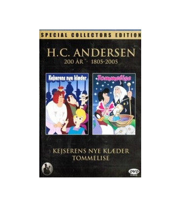 H.C. Andersen: Kejserens Nye Klæder + Tommelise - DVD - BRUGT