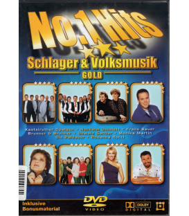 Schlager & Volksmusik Gold - No. 1 Hits - DVD - BRUGT