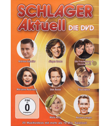 Schlager Aktuell Die DVD - DVD - BRUGT