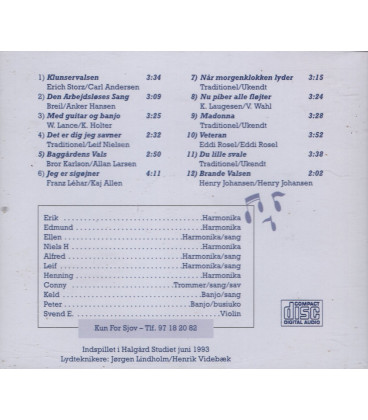 Kun for sjov - Brande - Toner fra Baggården - CD - BRUGT