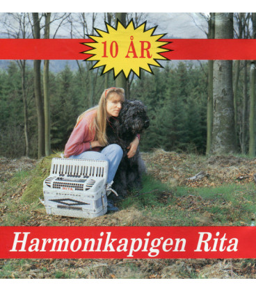 Rita Skov - Harmonikapigen Rita - 10 år - CD - BRUGT