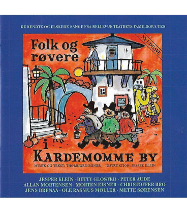 Folk Og Røvere I Kardemomme By - BLÅ - CD - BRUGT