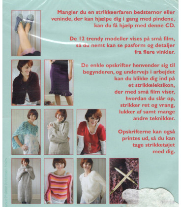 Strikkehjælp til begyndere - DVD - NY