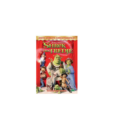 Shrek Trilogien - 3 DVD - BRUGT