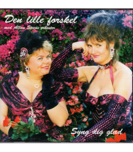 Den Lille Forskel med Allan Steens Orkester - Syng Dig Glad - CD - BRUGT