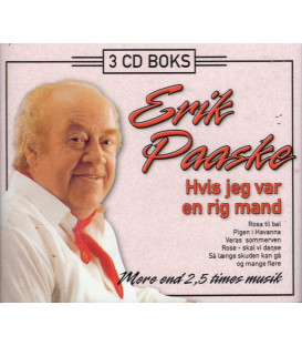 Erik Paaske – Hvis Jeg Var En Rig Mand - 3 CD - BRUGT